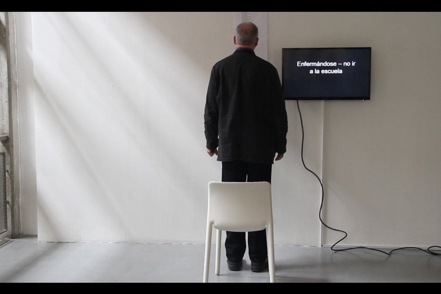 MATT MULLICAN. Video of the reading of:
Essex (Detail on an Imaginary Life frim Birth to Death), 1973. (Detail) | Ella té molts noms / Ella tiene muchos nombres / She has many names | ProjecteSD