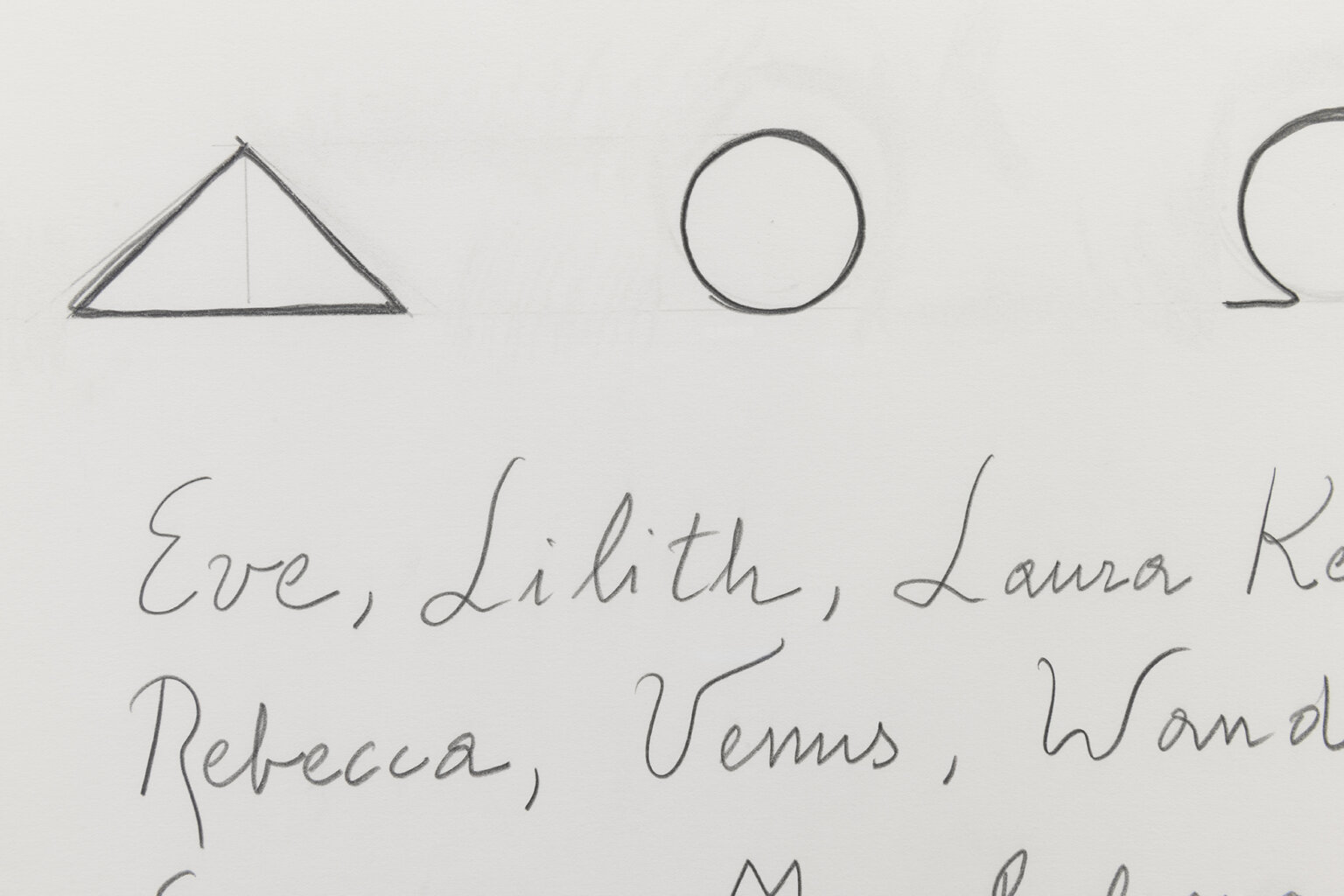 DORA GARCÍA. ALP (Anna Livia Plurabelle), 2020. (Detail) | Ella té molts noms / Ella tiene muchos nombres / She has many names | ProjecteSD