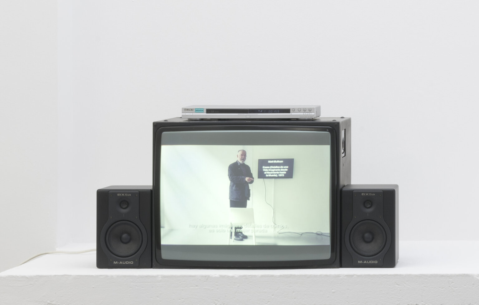 MATT MULLICAN. Video of the reading of:
Essex (Detail on an Imaginary Life frim Birth to Death), 1973 | Ella té molts noms / Ella tiene muchos nombres / She has many names | ProjecteSD