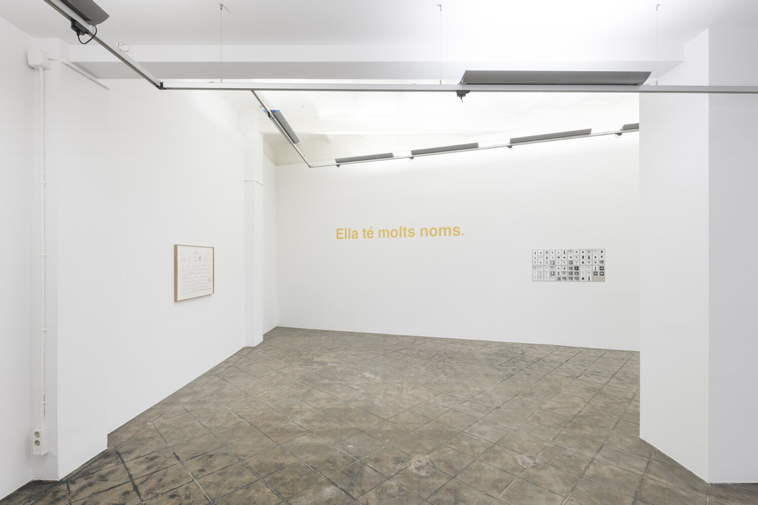 Installation view: She has many names, ProjecteSD | Ella té molts noms / Ella tiene muchos nombres / She has many names | ProjecteSD
