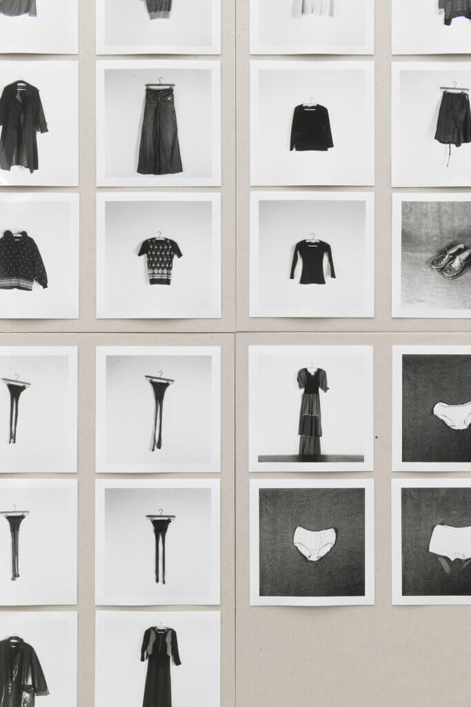 HANS-PETER FELDMANN. All the Clothes of a Woman, 1975. (Detail) | Ella té molts noms / Ella tiene muchos nombres / She has many names | ProjecteSD