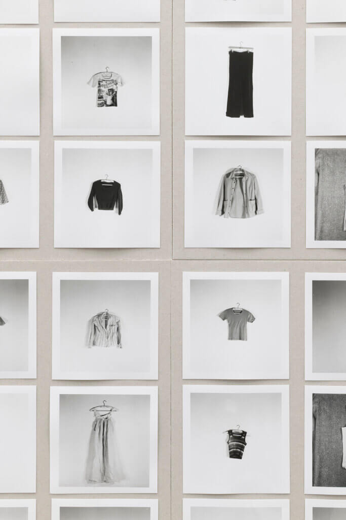 HANS-PETER FELDMANN. All the Clothes of a Woman, 1975. (Detail) | Ella té molts noms / Ella tiene muchos nombres / She has many names | ProjecteSD