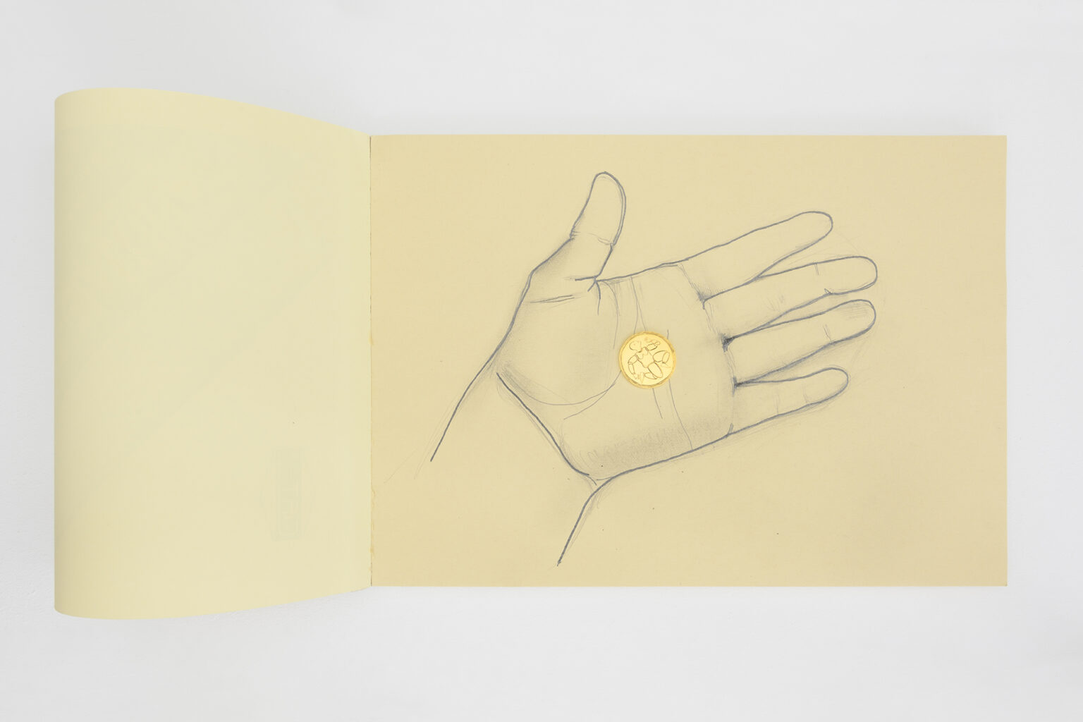 Dora García Dismembered (hand with coin), 2024 | ART BASEL PARIS 2024 | ProjecteSD