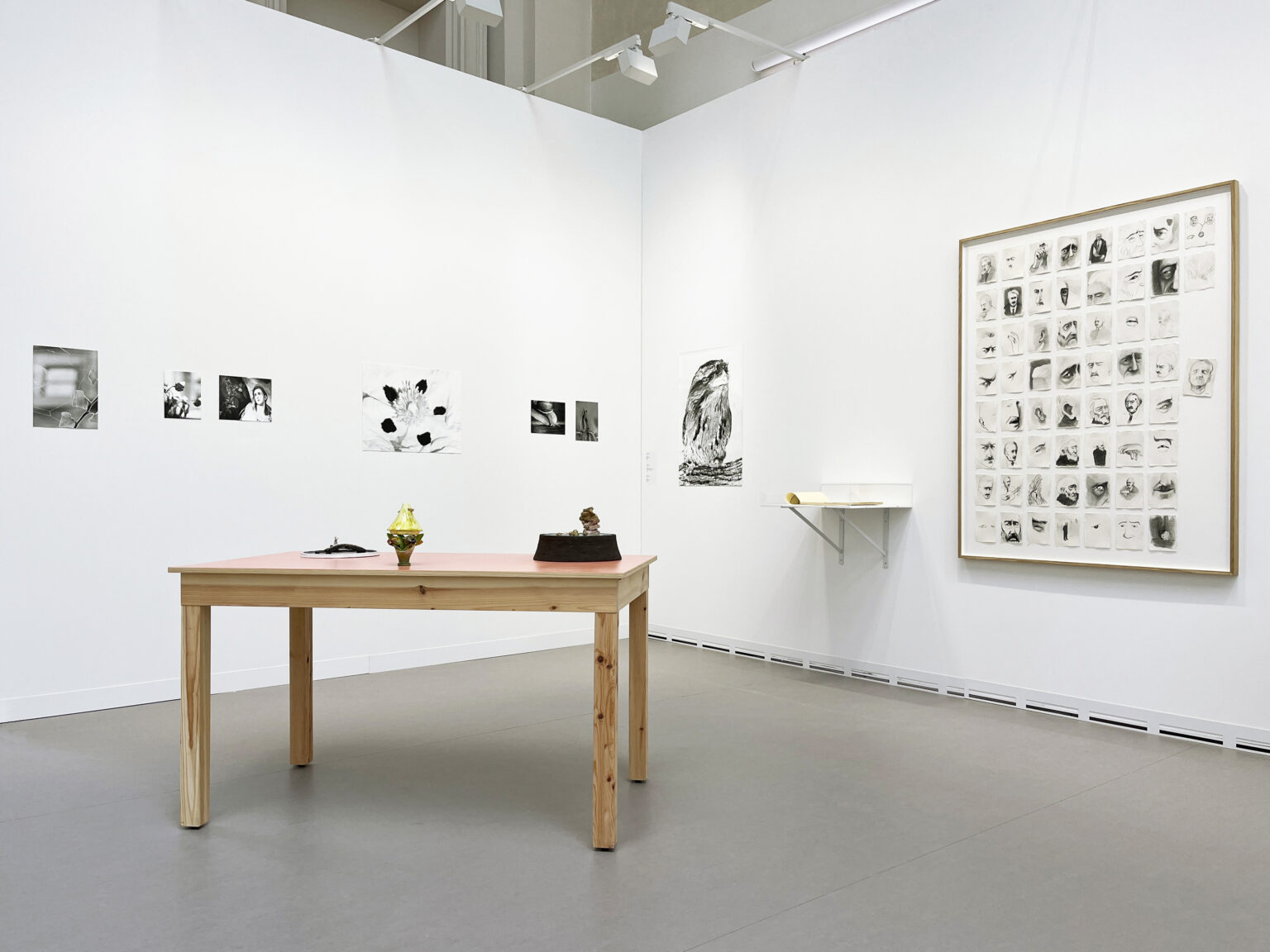 Installation view: ProjecteSD, Booth H2 | ART BASEL PARIS 2024 | ProjecteSD