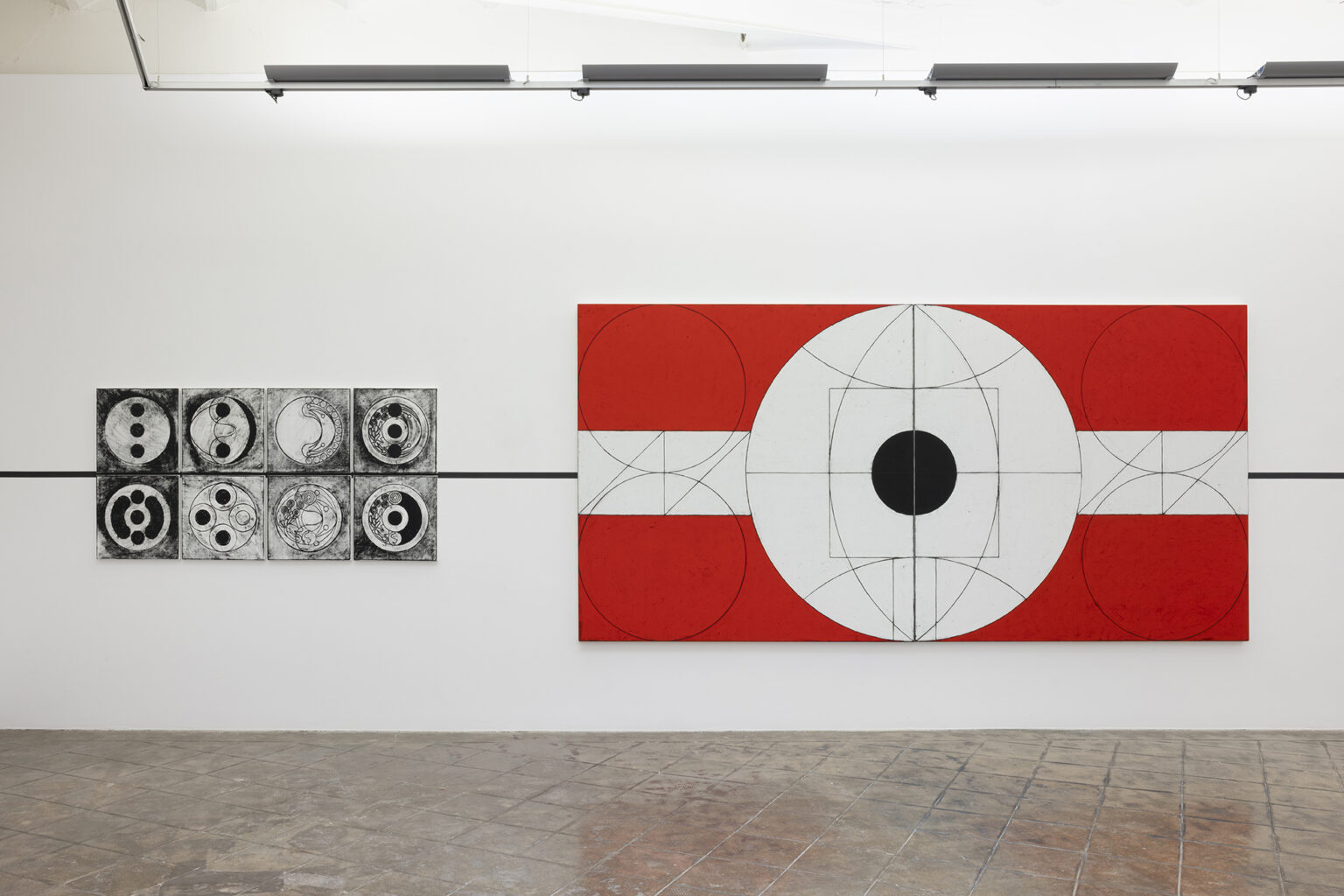 Vista de exposición / Exhibition view | THE SIGN IS THE CIRCLE | ProjecteSD