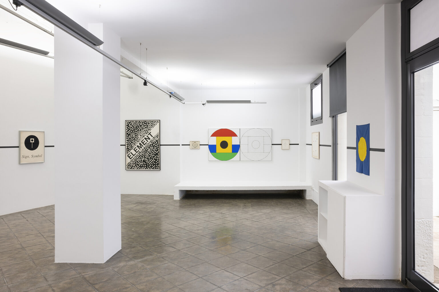 Vista de exposición / Exhibition view | THE SIGN IS THE CIRCLE | ProjecteSD