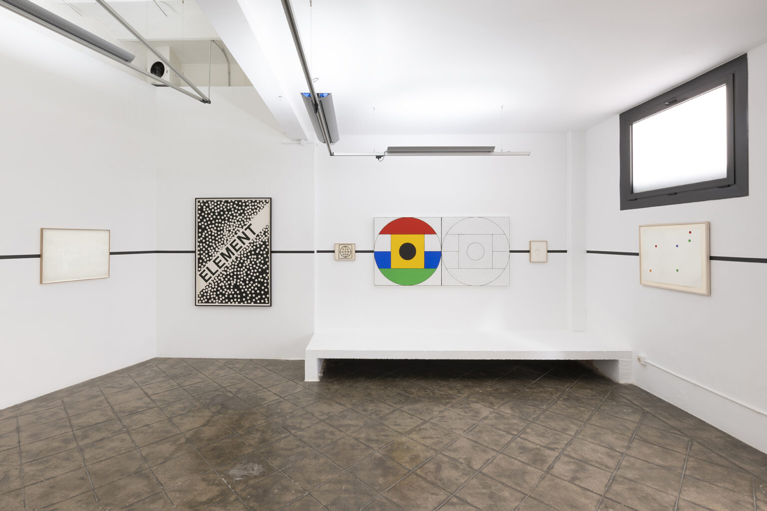 Vista de exposición / Exhibition view | THE SIGN IS THE CIRCLE | ProjecteSD