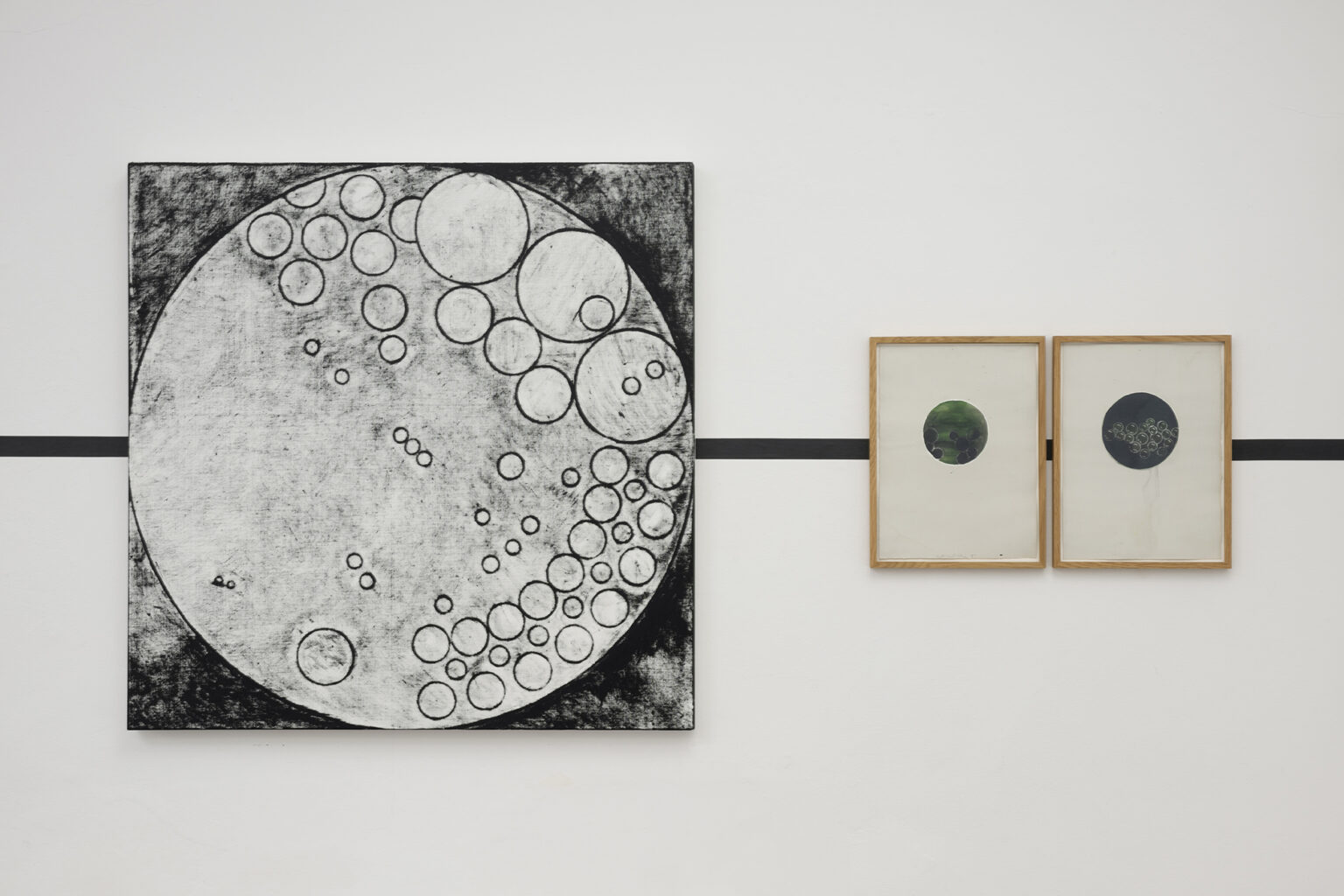 Vista de exposición / Exhibition view | THE SIGN IS THE CIRCLE | ProjecteSD