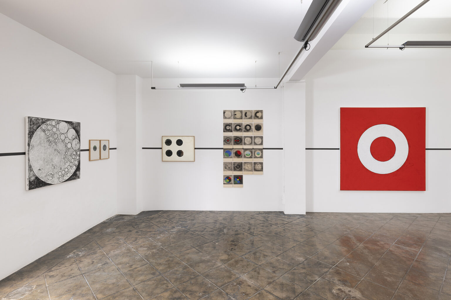 Vista de exposición / Exhibition view | THE SIGN IS THE CIRCLE | ProjecteSD