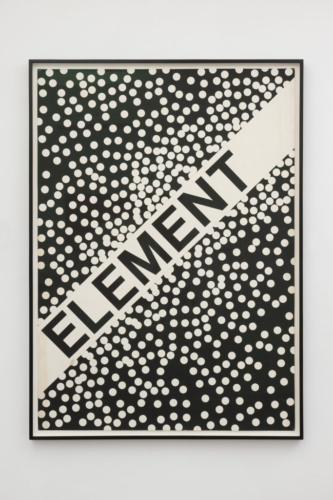 Matt Mullican Untitled (Element Poster), 1982 | THE SIGN IS THE CIRCLE | ProjecteSD