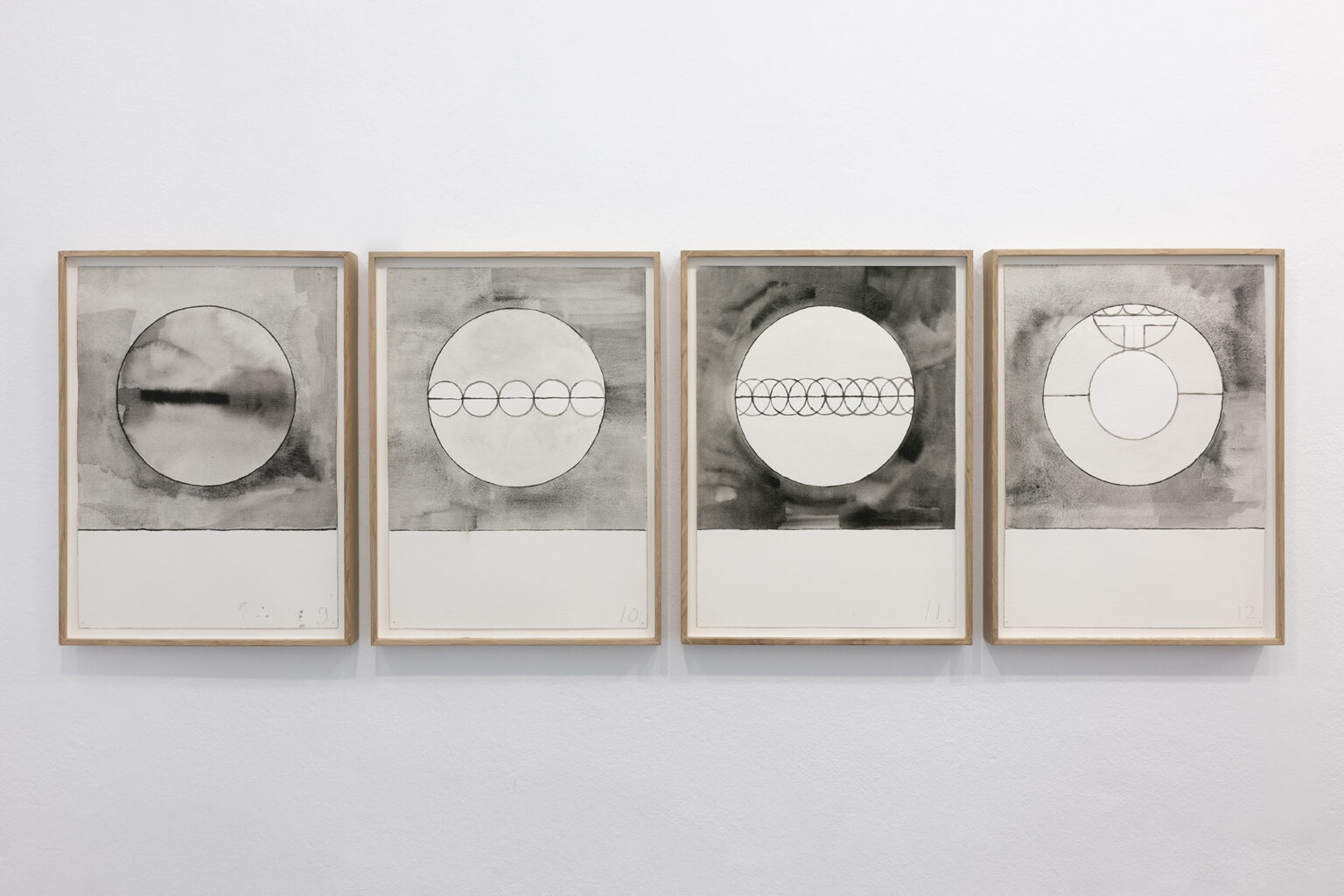 Matt Mullican Untitled (Things change in Heaven, 9-12), 2020 | THE SIGN IS THE CIRCLE | ProjecteSD