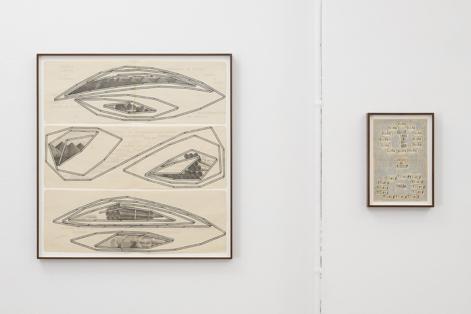 Vista de exposición / Exhibition view | BUSCANDO DONDE NO HAY NADA | ProjecteSD