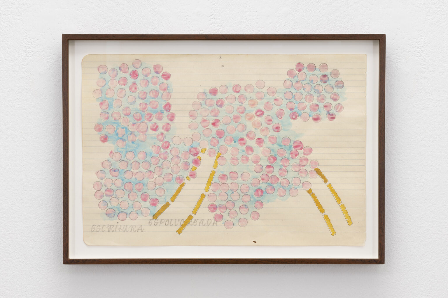 Escritura espolvoreada, 2025 | BUSCANDO DONDE NO HAY NADA | ProjecteSD