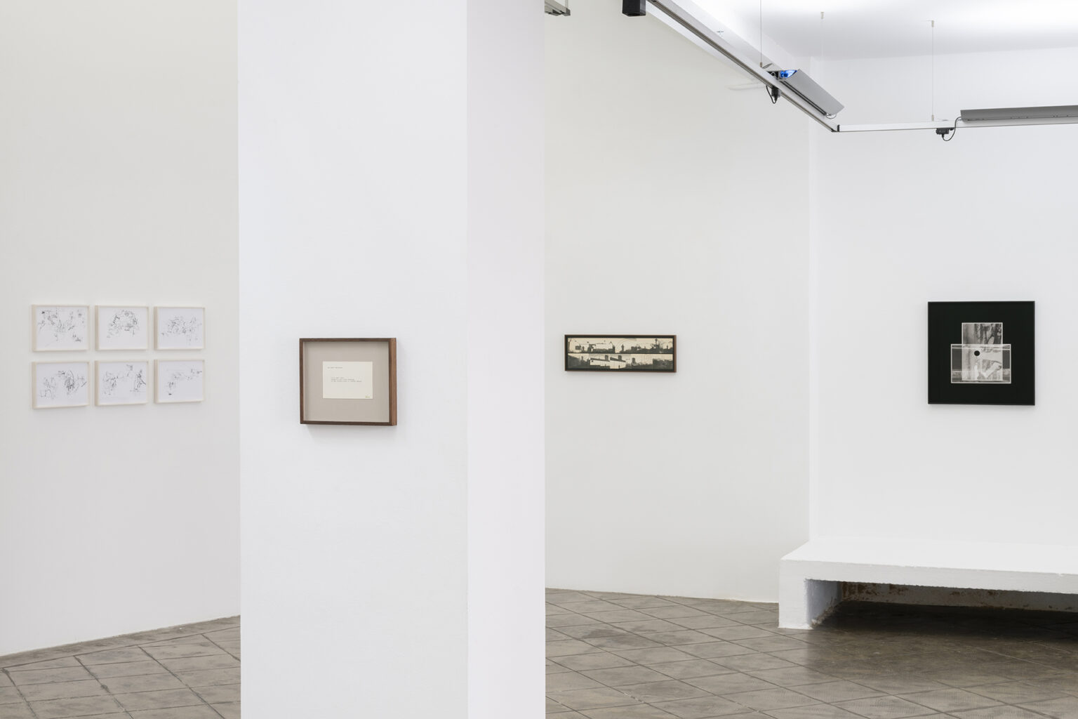 Vista de exposición / Exhibition view | CAMINAR [WALKING] | ProjecteSD