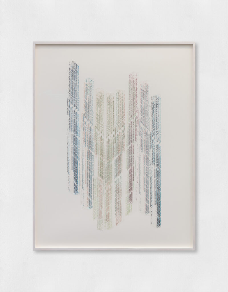 Patricia Dauder Marquesas. Pattern V. Red-green, 2022 | | ProjecteSD
